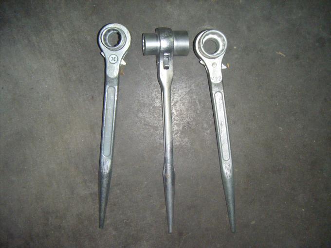 Doppia chiave robusta dell'impalcatura della costruzione della chiave a cricchetto dell'incavo di dimensione