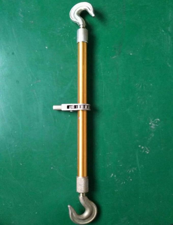 Linea di trasmissione leggera tenditore a vite standard della lega di alluminio dello strumento con il doppio gancio