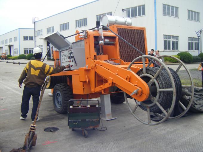 Il tenditore durevole dell'estrattore idraulico 250KN per quattro ha impacchettato il peso del conduttore 9000kg